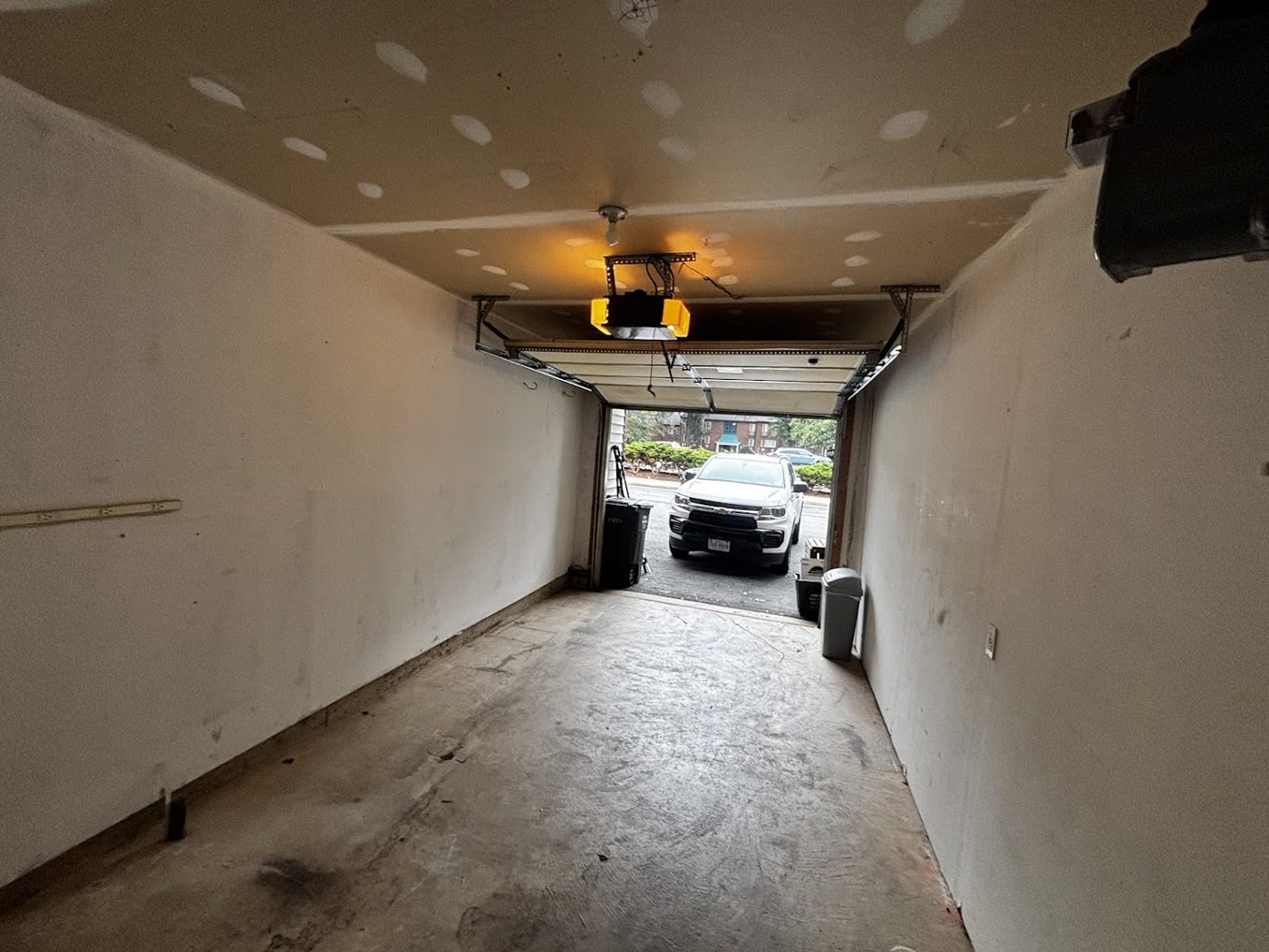 Garage drywall, ready for paint